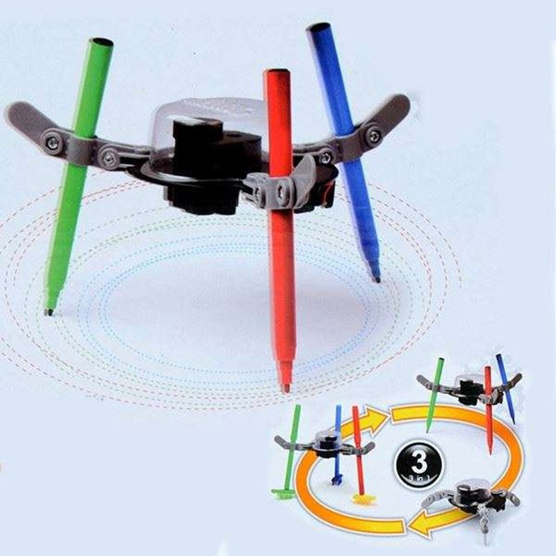 3-in-1 Creative Graffiti Robot Toy