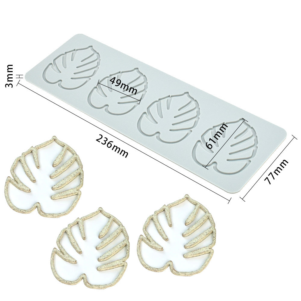 Artisan Leaf Lace Silicone Mold