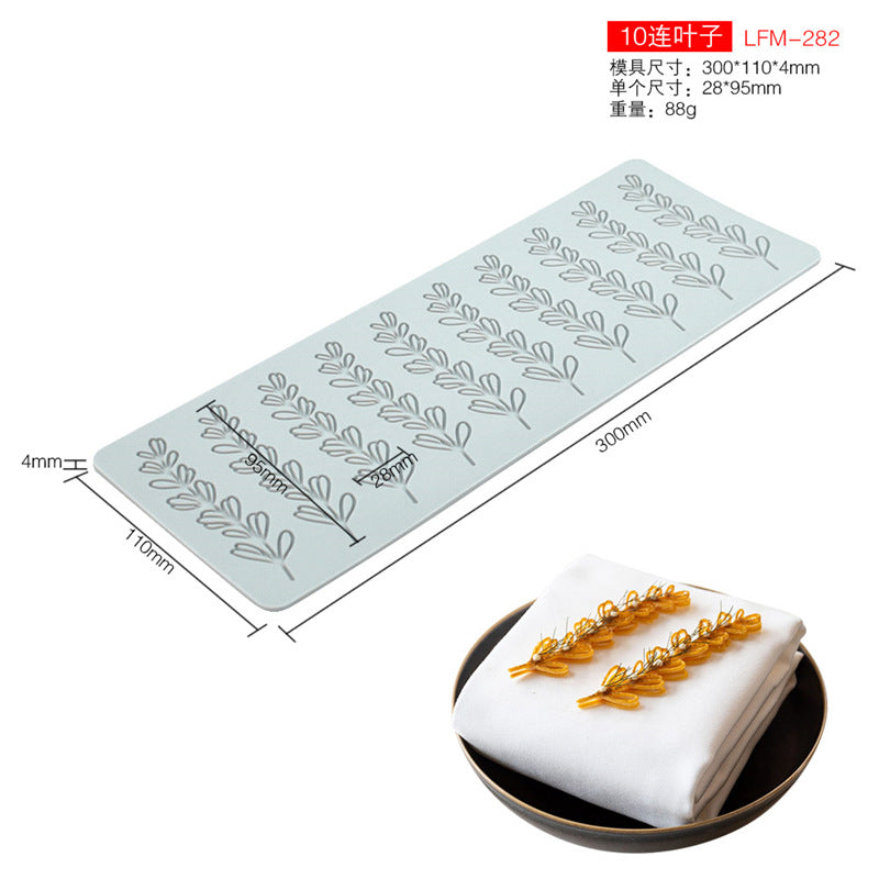 Geometric Oval Lace Silicone Tableware Mat