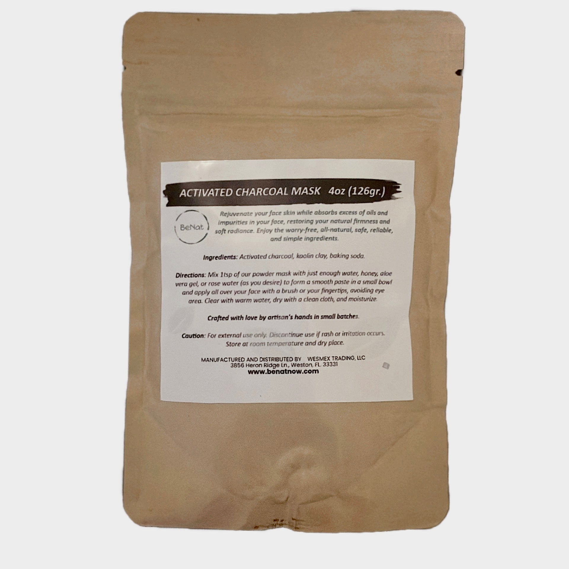 Activated Charcoal Detox & Deep Cleansing Mask