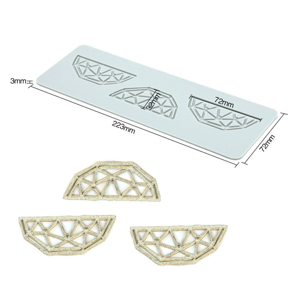 Pineapple Fruit Crisps Silicone Lace Baking Mat