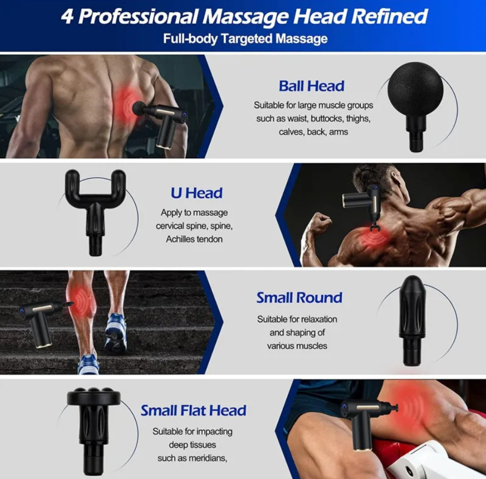Compact Percussion Massage Gun