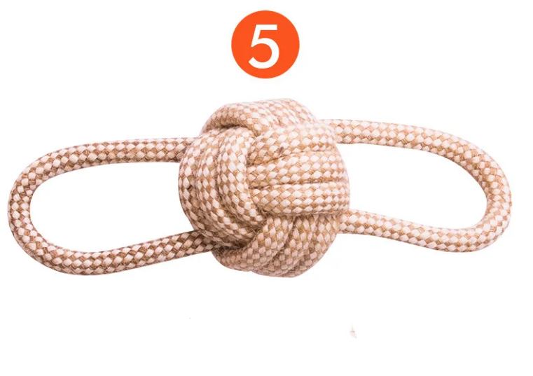 Organic Cotton Hemp Dog Toy Collection – 9-Piece Set