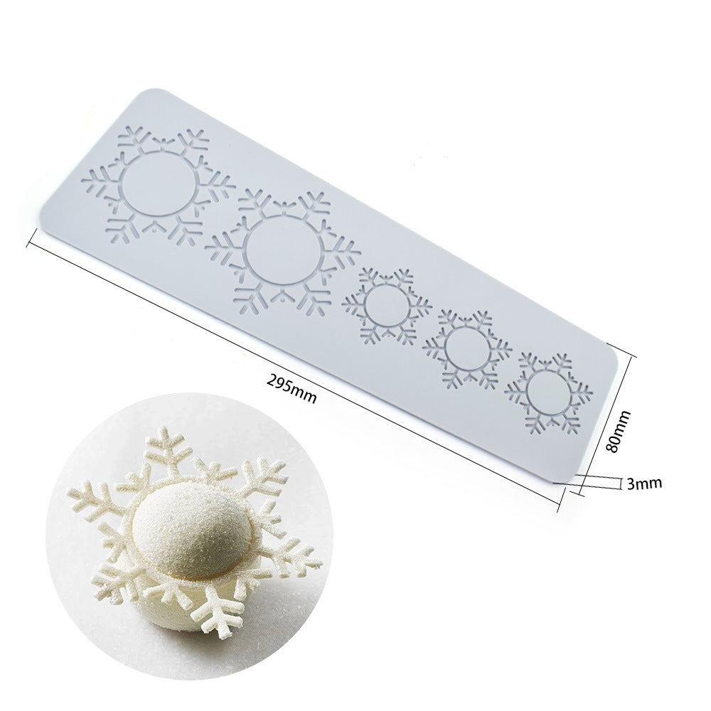 Christmas Tree Silicone Lace Baking Mat