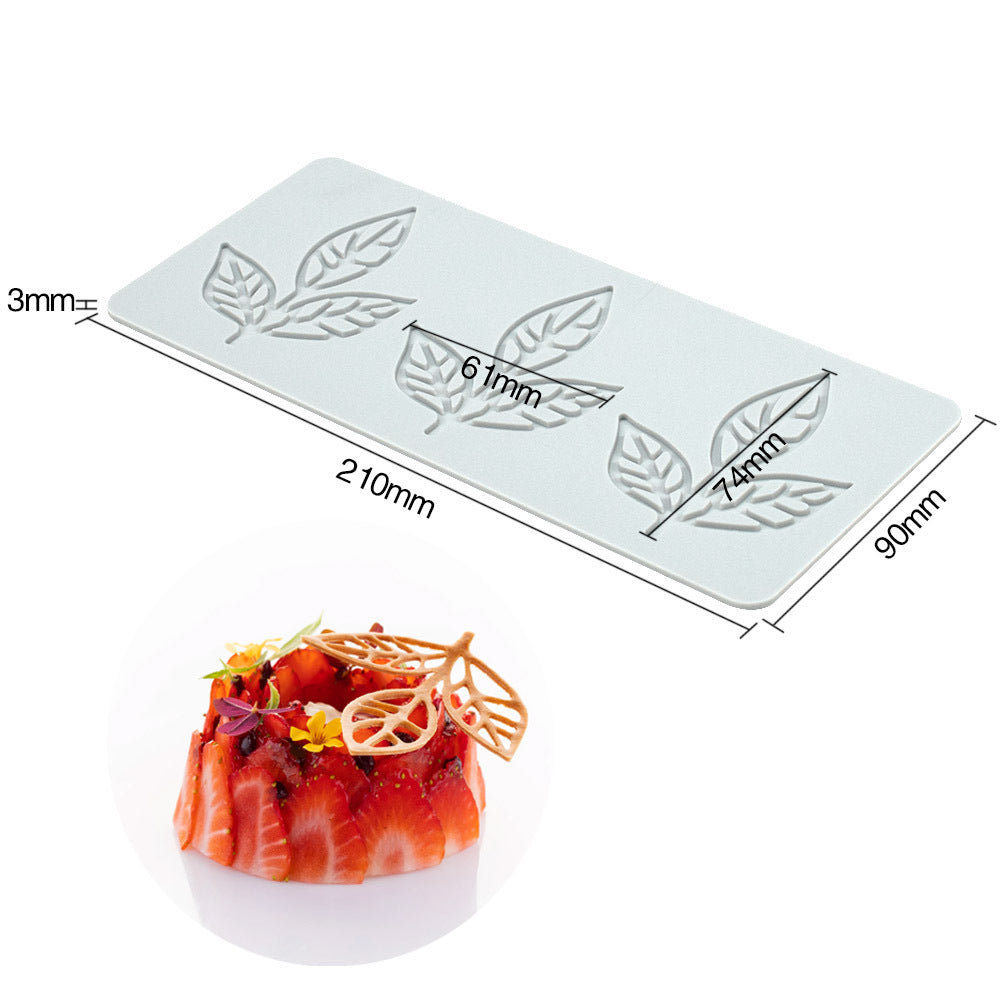 Pineapple Fruit Crisps Silicone Lace Baking Mat