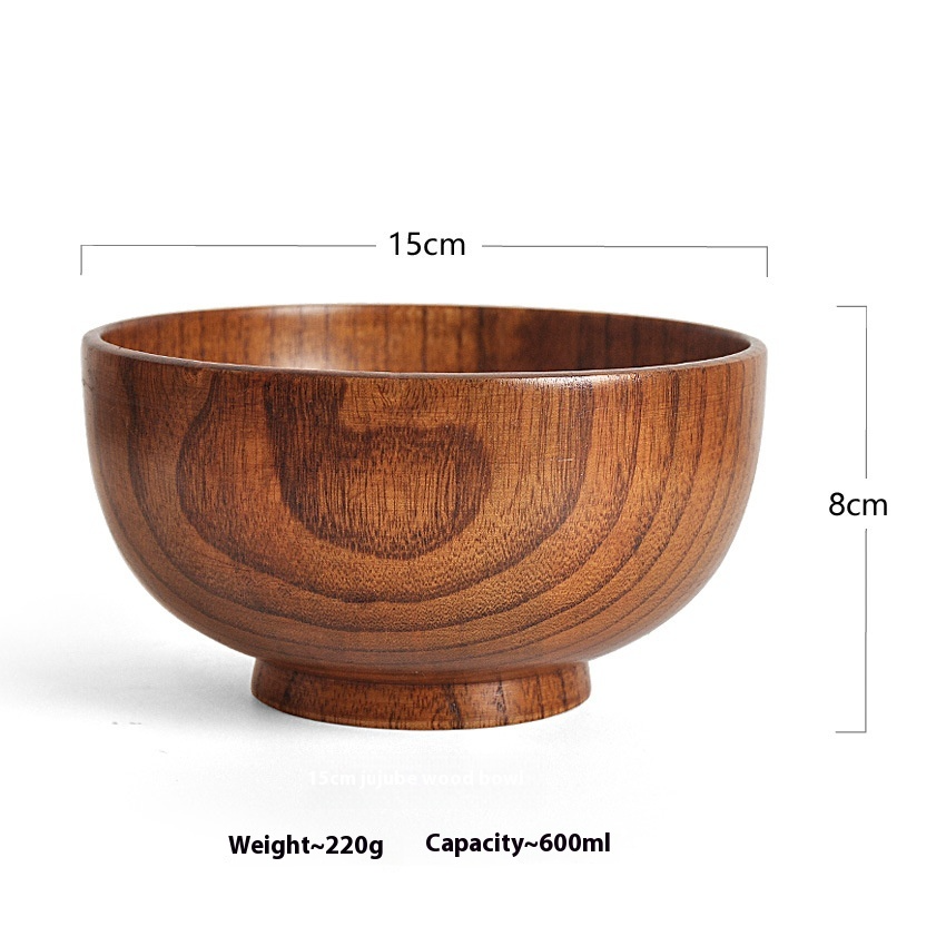 Artisan Japanese Jujube Wood Bowl
