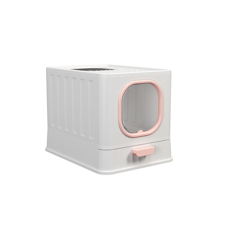Luxury Enclosed Cat Litter Box