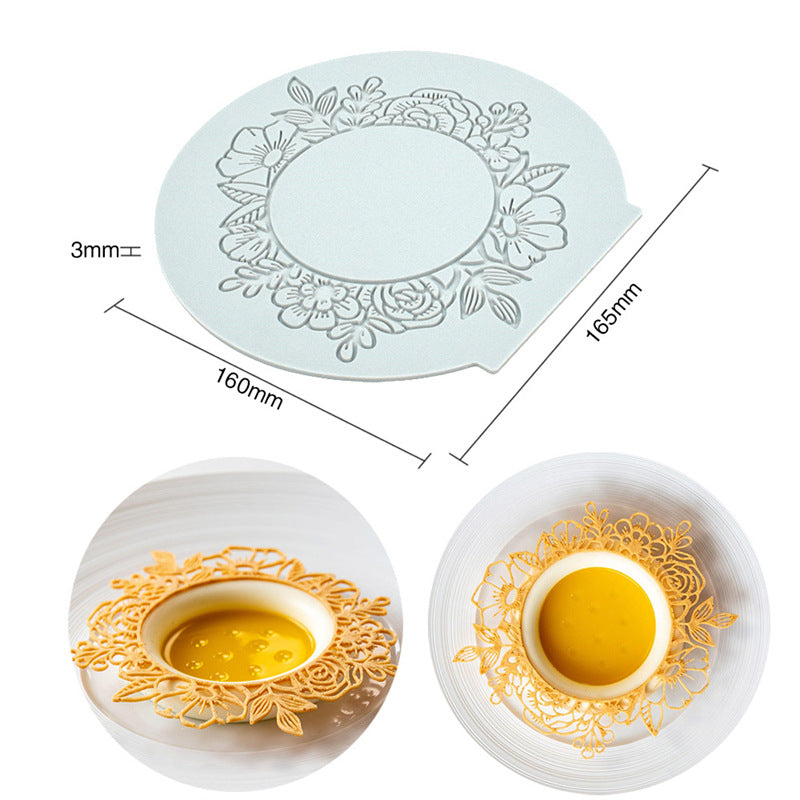 Artisan Leaf Lace Silicone Mold