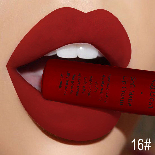 Matte Liquid Lip Gloss - Long-Lasting Non-Fading Finish