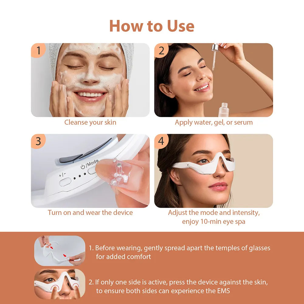 Microcurrent Eye Beautification Device