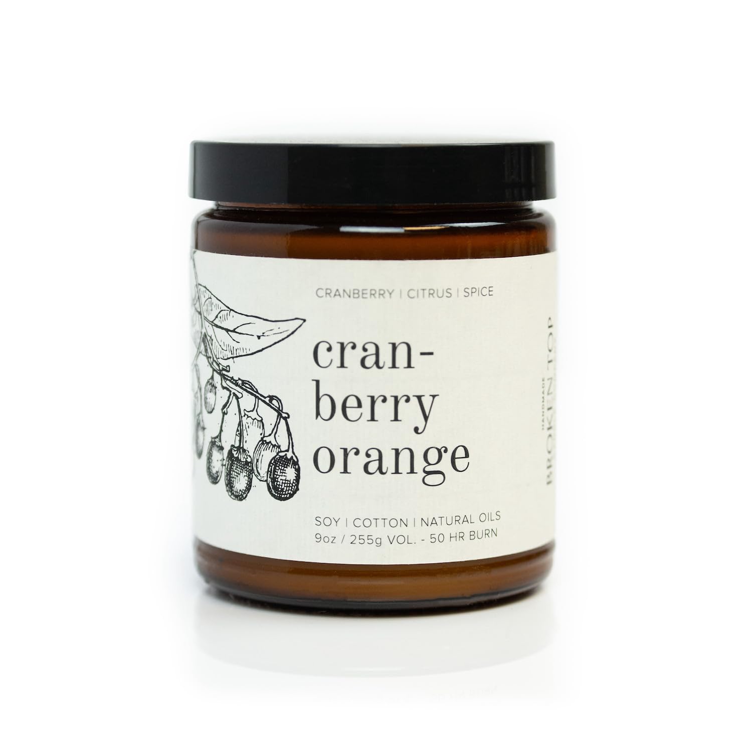 Broken Top Cranberry Citrus & Spice Luxury Candle