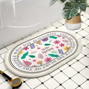 Luxury Cashmere Non-Slip Bathroom Mat