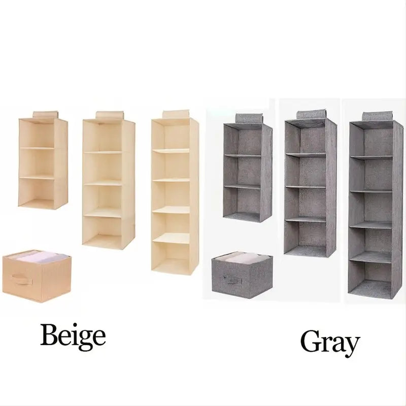 Layers Wardrobe Hanging Storage Organizer