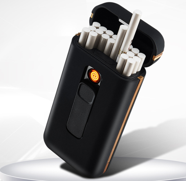 Slim Rechargeable Cigarette Case