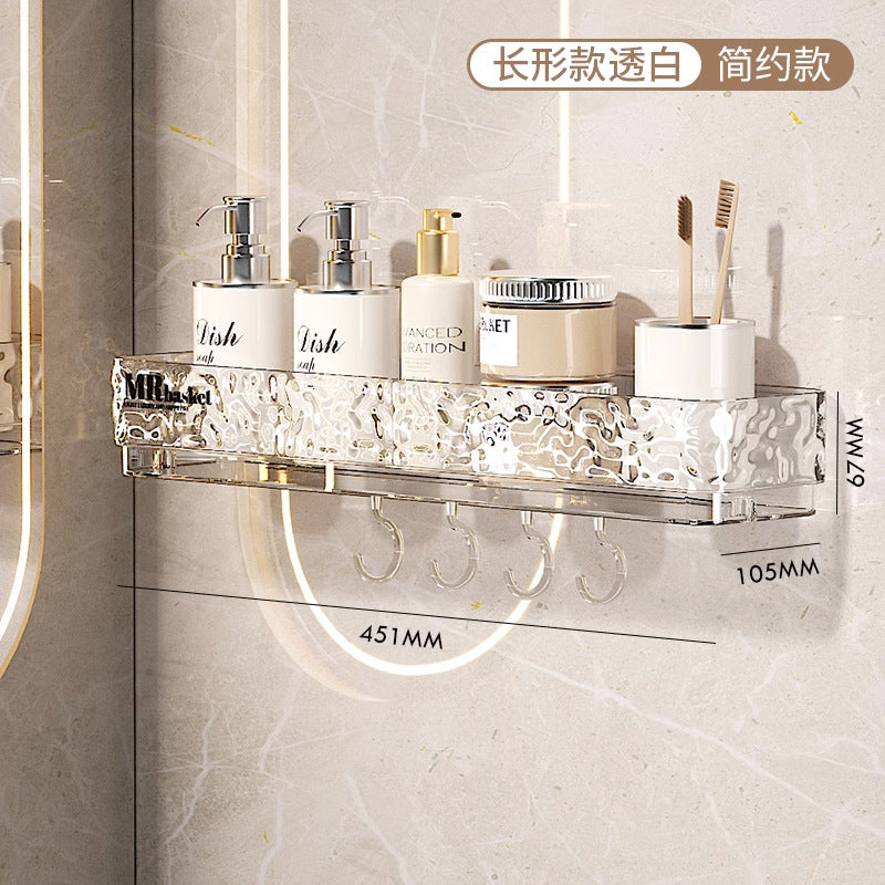 Glacier Pattern Triangular Wall Shelf