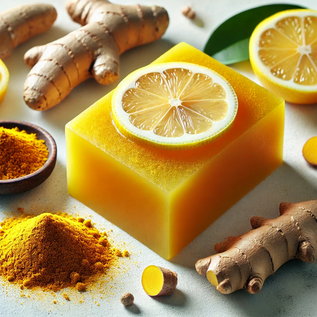 Lemon Turmeric Kojic Brightening Soap