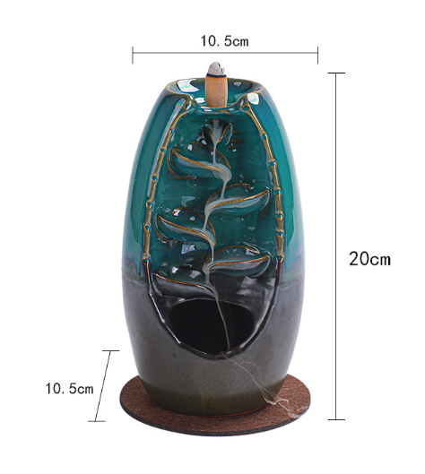 Ceramic Backflow Incense Holder