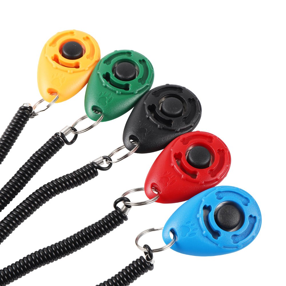 Adjustable Dog Training Clicker with Keychain Strap - WowStore.live