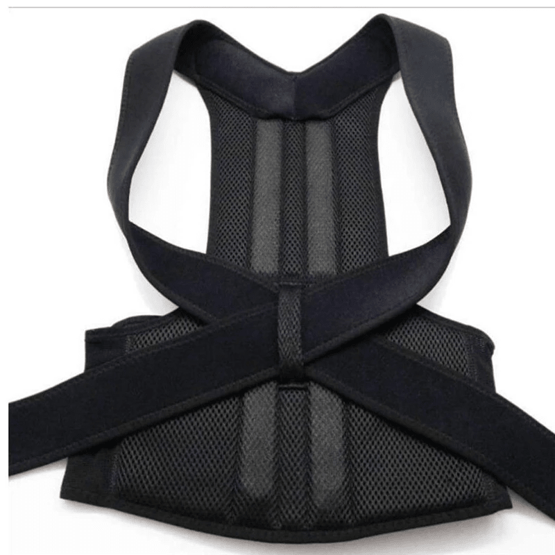 Adjustable Posture Corrector Low Back Support Shoulder Brace Belt For Men Women - Wow Store