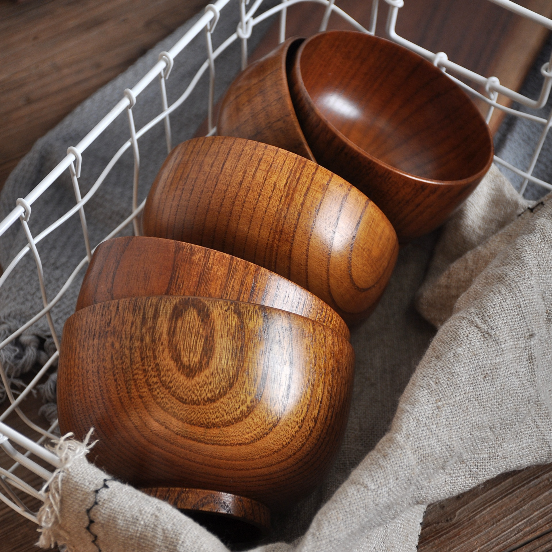 Artisan Japanese Jujube Wood Bowl