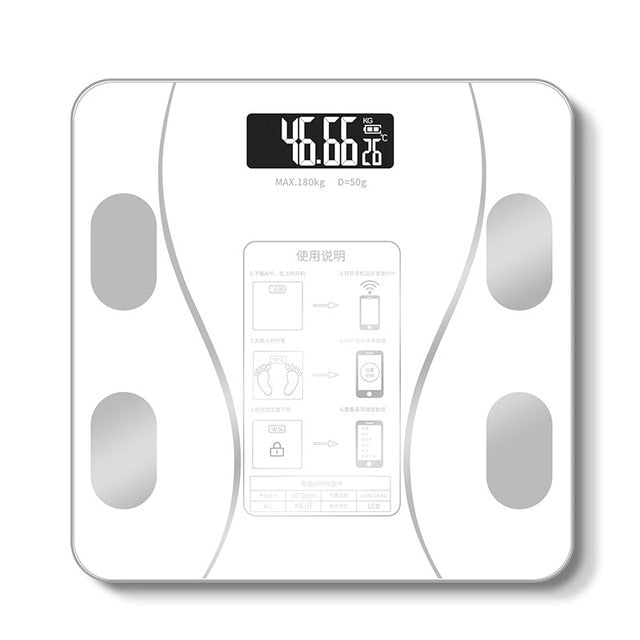 Smart Body Composition Scale with Bluetooth Connectivity
