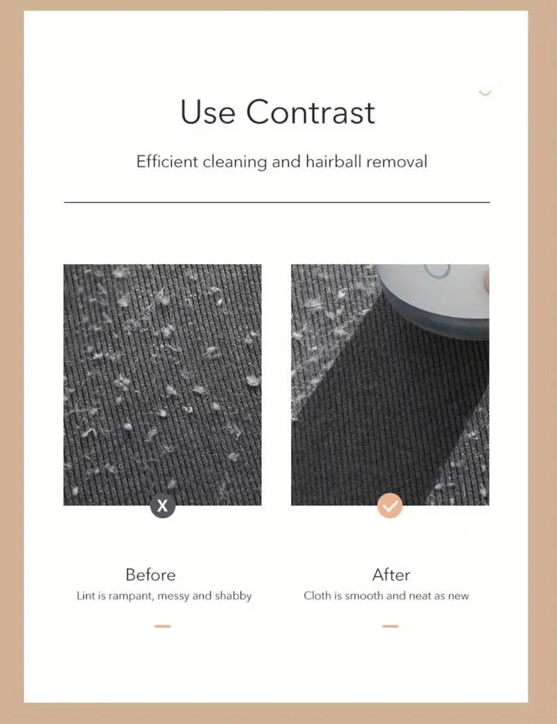 Luxury Portable Rechargeable Lint Remover
