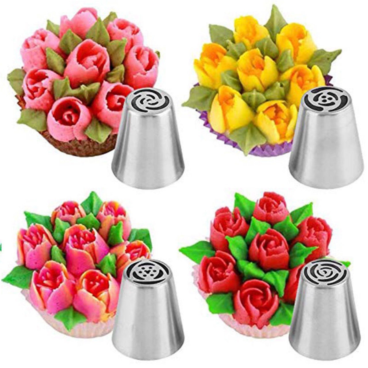 27-Piece Russian Pastry Tip Set