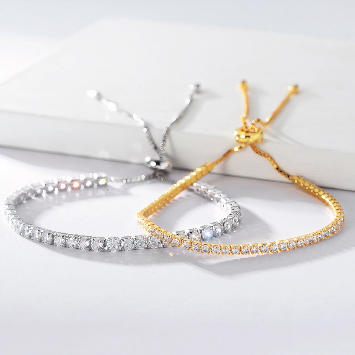 Alicia 18K Gold Plated Sterling Silver Bracelet - WowStore.live