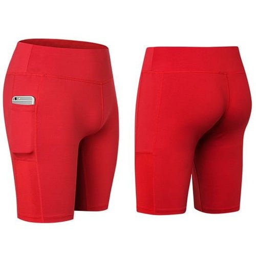 All Seasons Yoga Shorts Stretchable With Phone Pocket - Wow Store