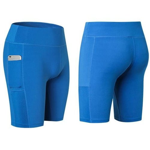 All Seasons Yoga Shorts Stretchable With Phone Pocket - Wow Store