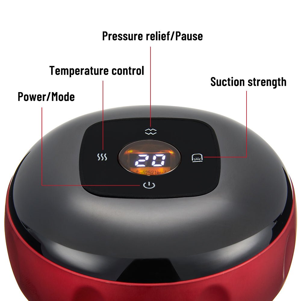 Complete anti-cellulite therapy massager set with charging base and attachments - Wow Store