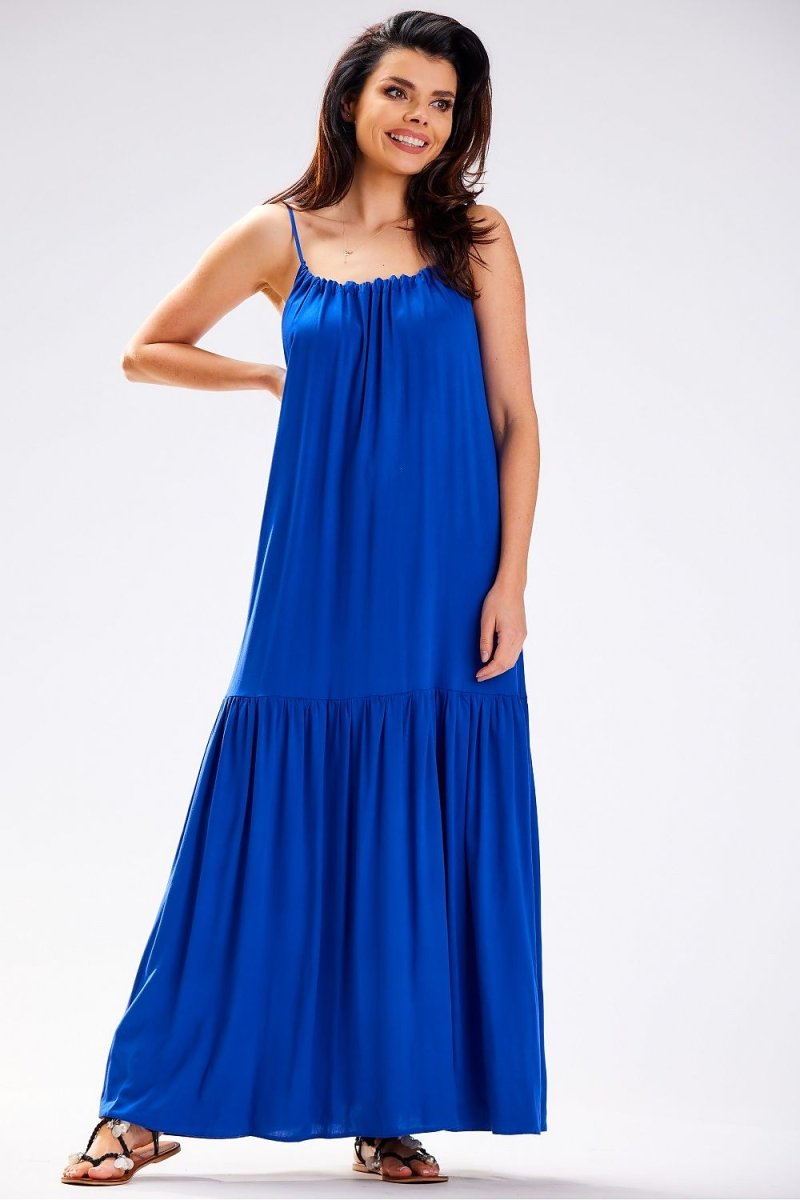 Awama Elegant Day Dress Model 181105 - Wow Store
