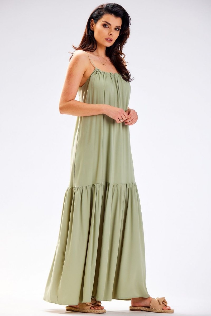 Awama Elegant Day Dress Model 181105 - Wow Store