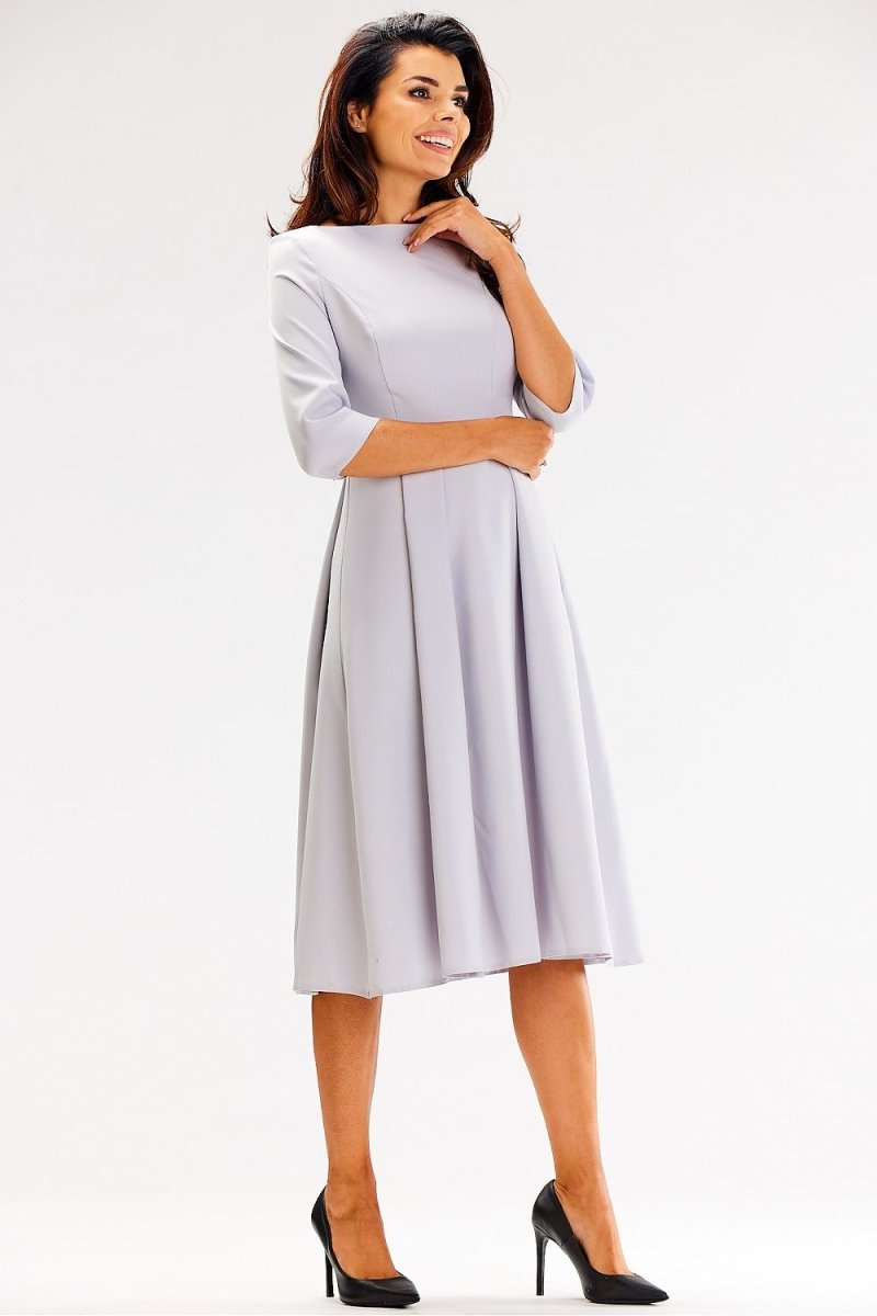 Awama Elegant Day Dress Model 187117 - Versatile Casual Chic - Wow Store