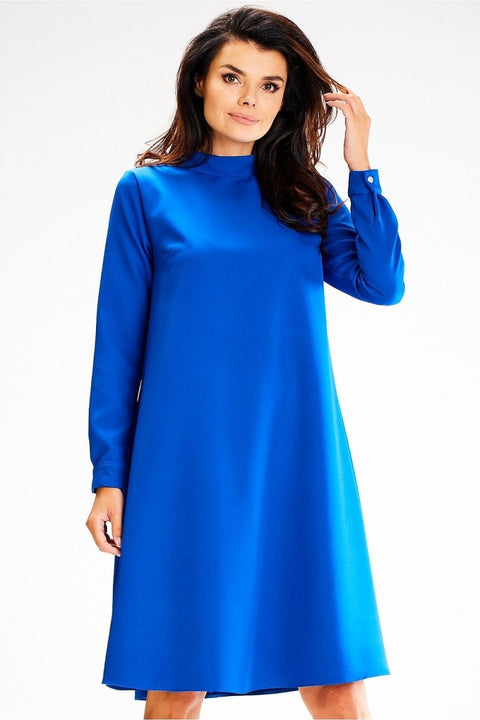 Awama Elegant Long Sleeve Day Dress - Model 187164 - Wow Store