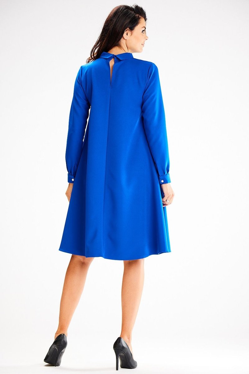 Awama Elegant Long Sleeve Day Dress - Model 187164 - Wow Store
