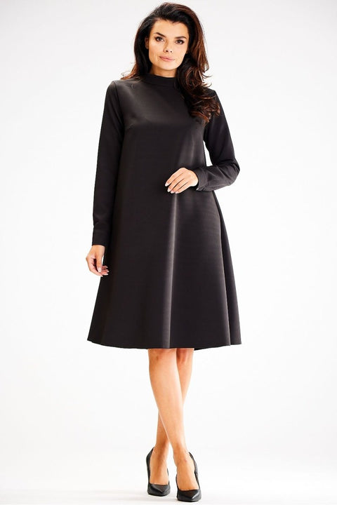 Awama Elegant Long Sleeve Day Dress - Model 187164 - Wow Store