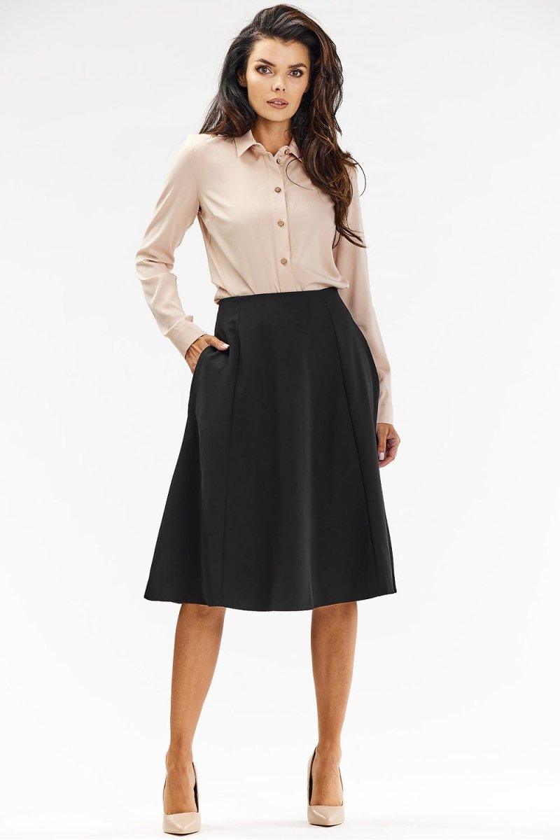 Awama Model 200575 Elegant Midi Skirt - Wow Store