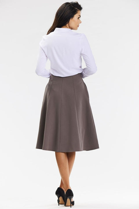 Awama Model 200575 Elegant Midi Skirt - Wow Store