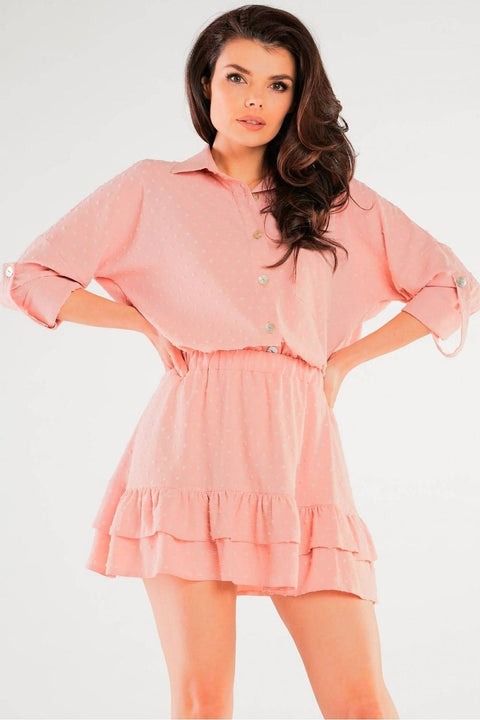 Awama Women's Elegant Long Sleeve Shirt - Wow Store