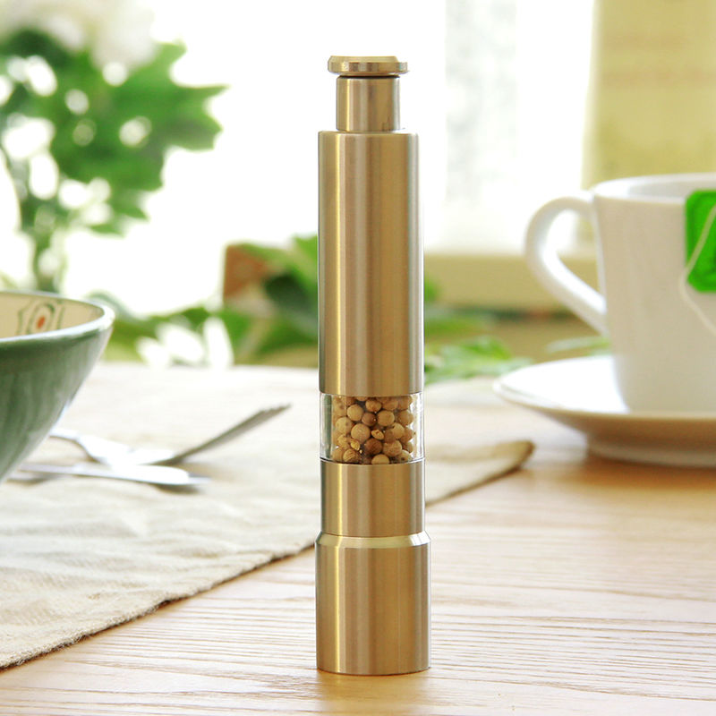Artisan Stainless Steel Pepper Grinder