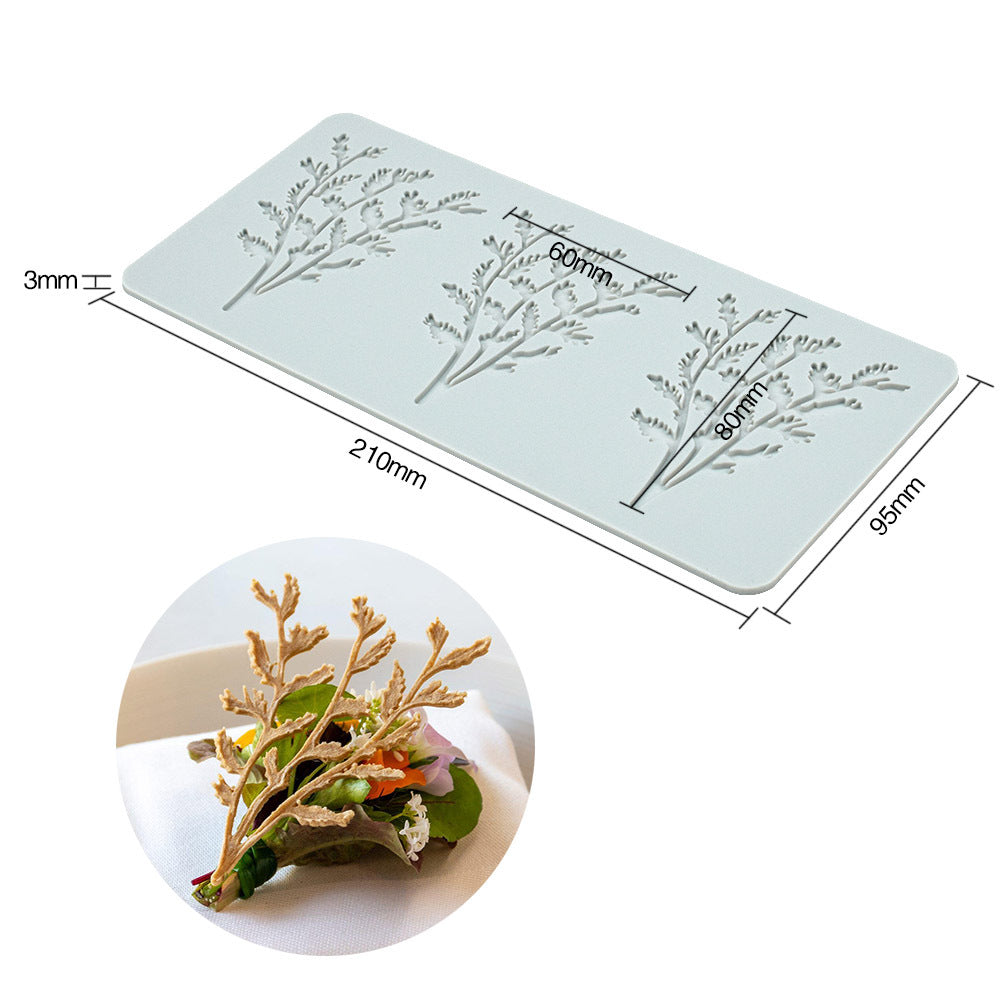 Artisan Leaf Lace Silicone Mold