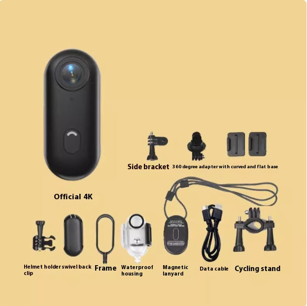 Ultra-Compact 4K Waterproof Action Camera