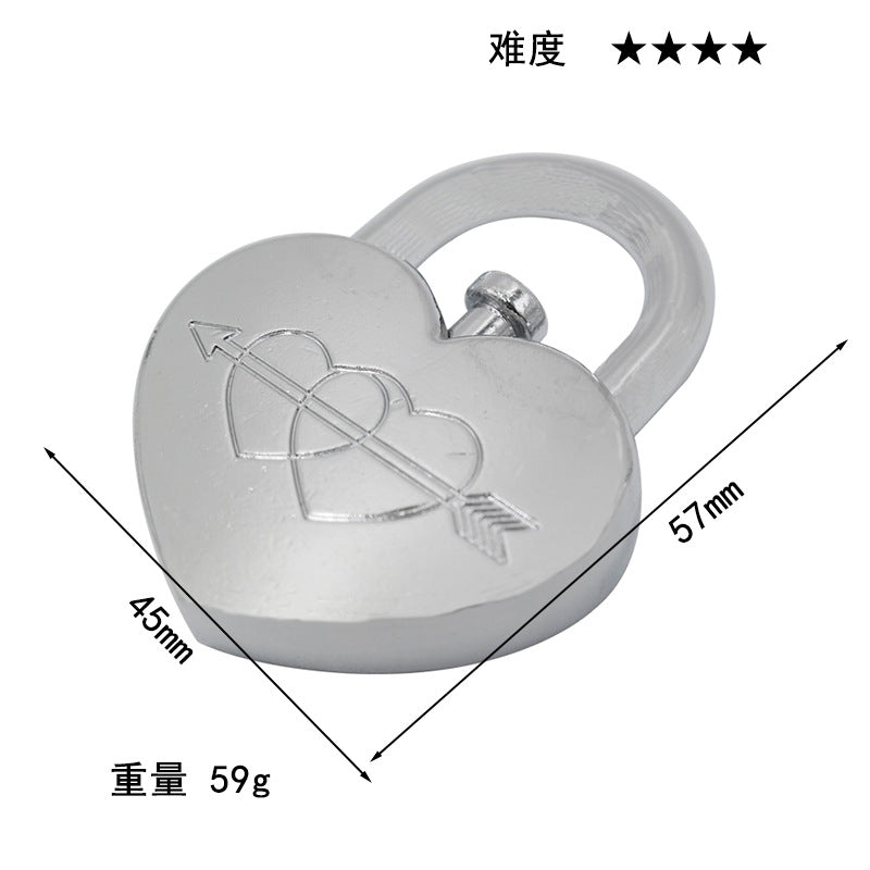 Luxury Puzzle Lock - Premium Zinc Alloy Intelligence Toy