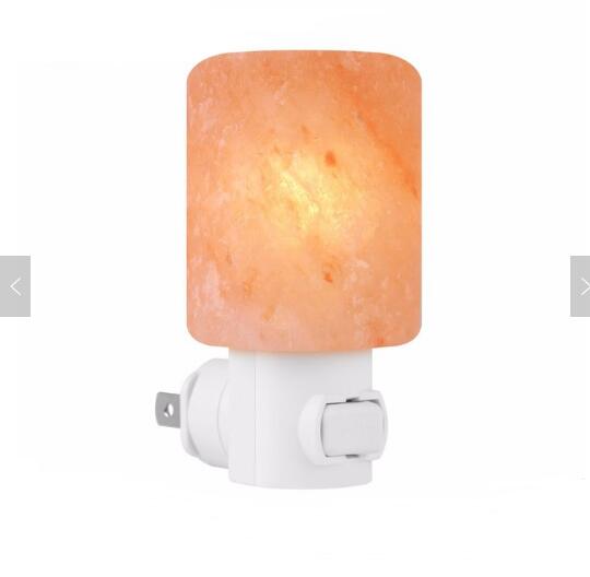 Himalayan Salt Lamp with LED Ambient Lighting