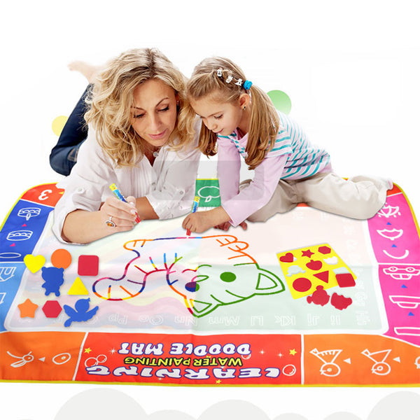 Interactive Erasable Water Color Learning Mat