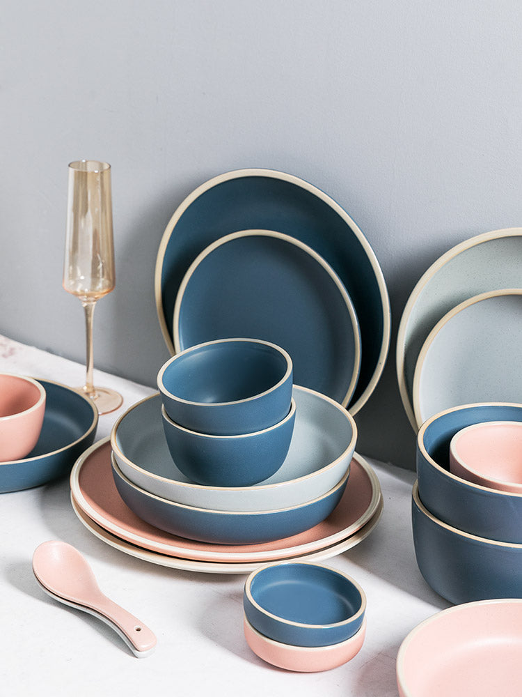 Nordic Elegance Ceramic Dinnerware Set
