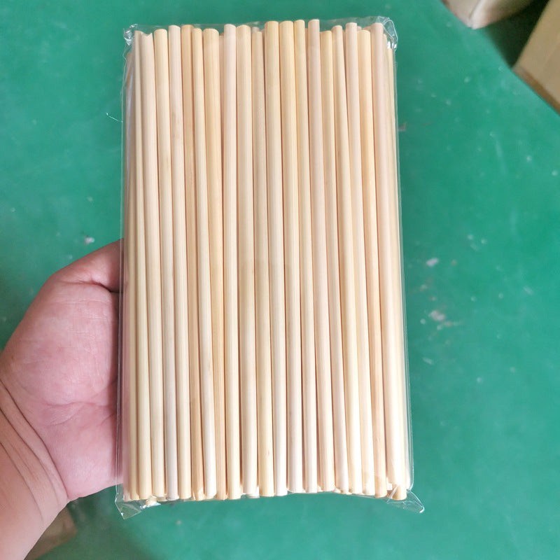 Sustainable Wheat Straw Drinking Straws - Set of 50