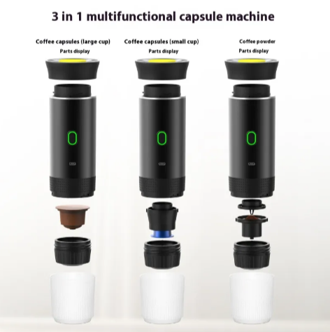 3-in-1 Portable Espresso Maker