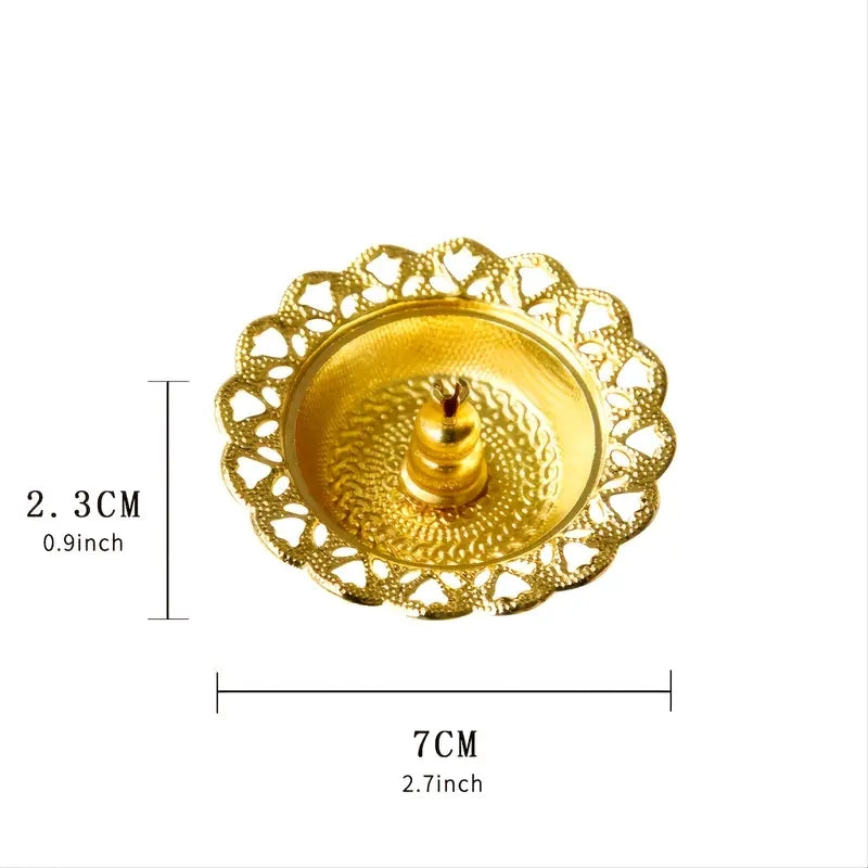 Floral Incense Burner Tray